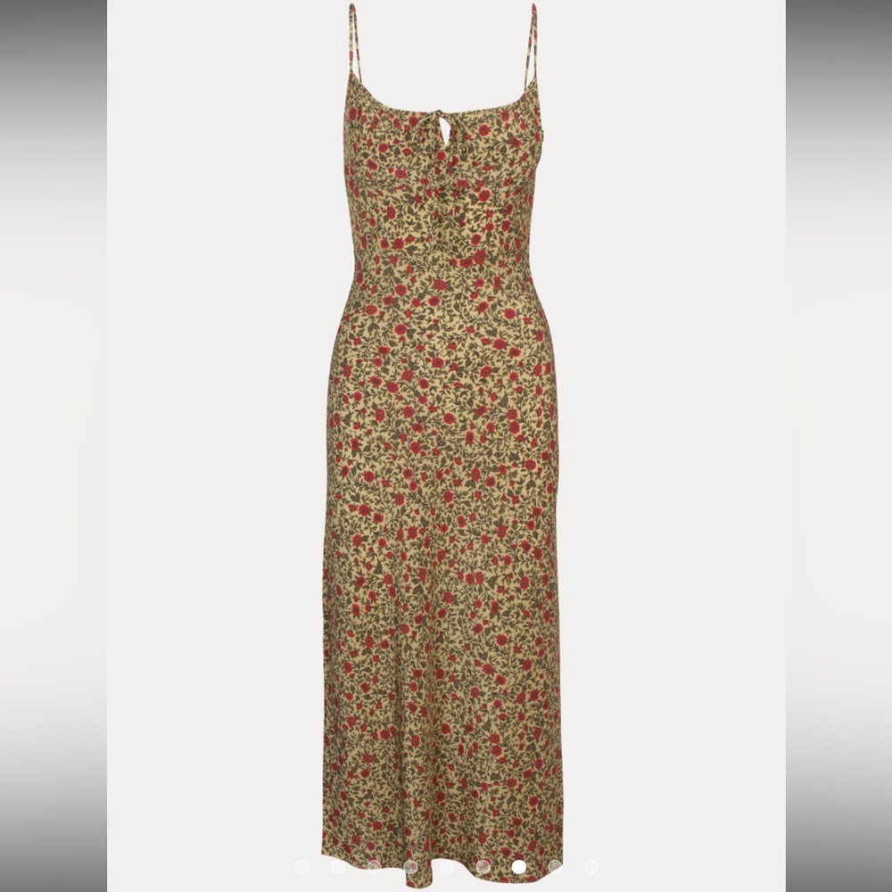 Realisation par “The Alba” silk midi/maxi dress